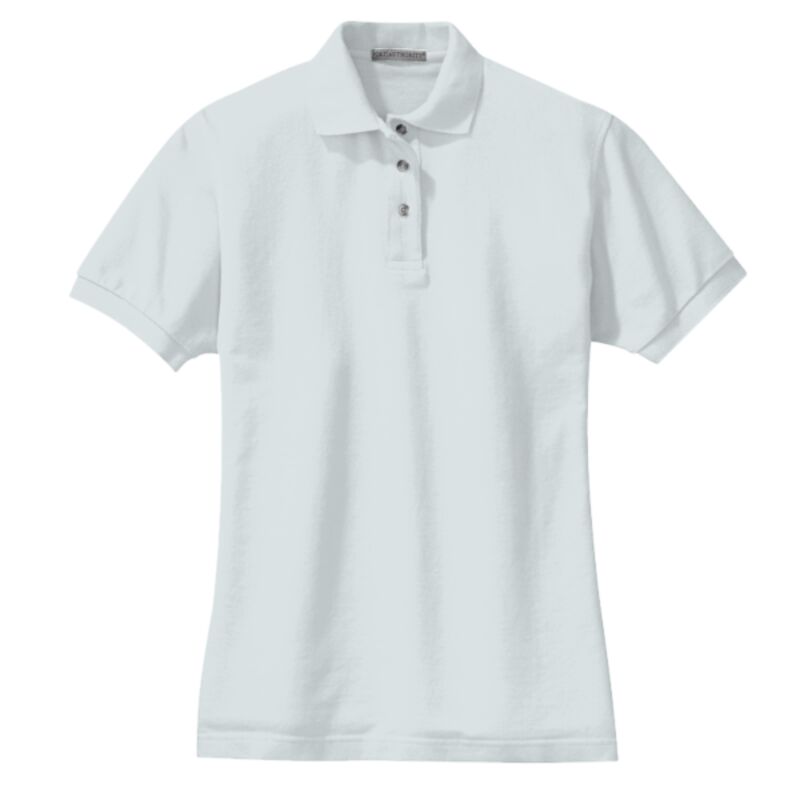 Women's Heavyweight Cotton Pique Polo Thumbnail